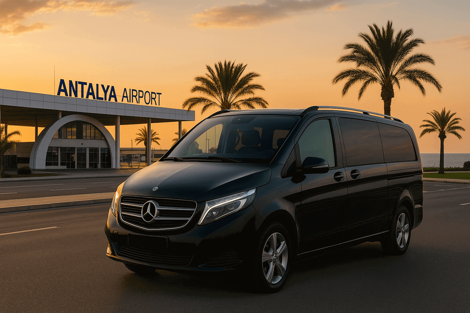 Premium Antalya Airport Transfer Service - VIP Mercedes Vehicles